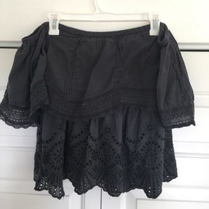 American eagle off the shoulder top